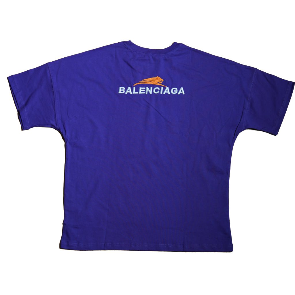 Tricouri La Moda TRICOU Tricou BALENCIAGA Oversized cu Logo Sneaker