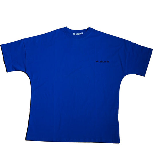 Tricouri La Moda TRICOU Tricou BALENCIAGA Oversized  – Logo Spate